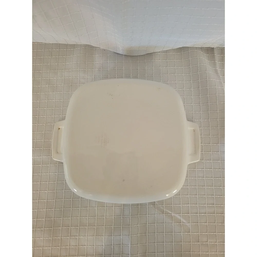 Vintage Corning Ware Blue Cornflower Casserole Dish P-1 1/2-B 1.5 Qt White Blue